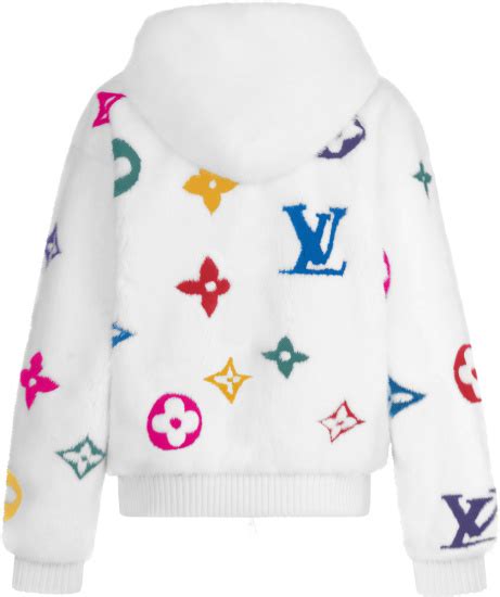 lv fur hoodie|louis vuitton hoodie women.